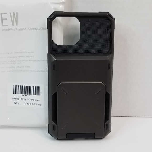 Wallet Cover Dual Layer Hybrid Case for iPhone 14 - Picture 6 of 8